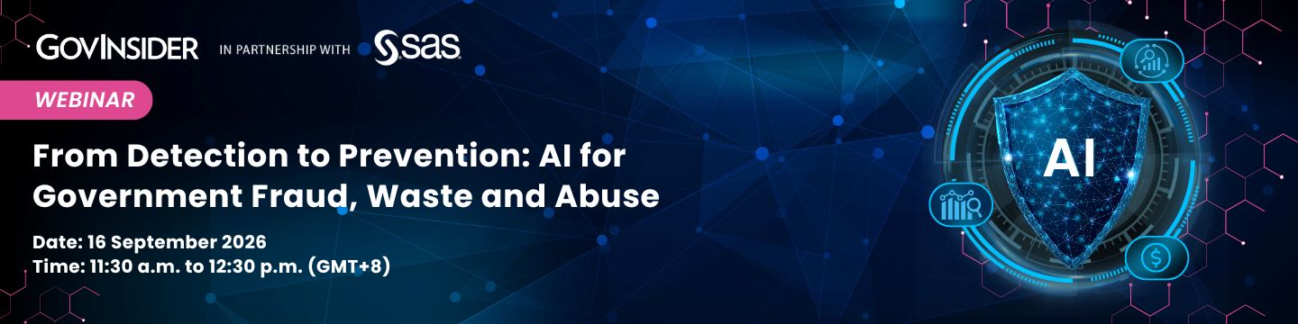 event banner for From Detection to Prevention: AI for Government Fraud, Waste and Abuse​
